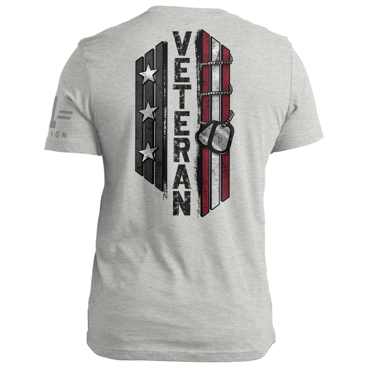 Veteran Logo Vert Black