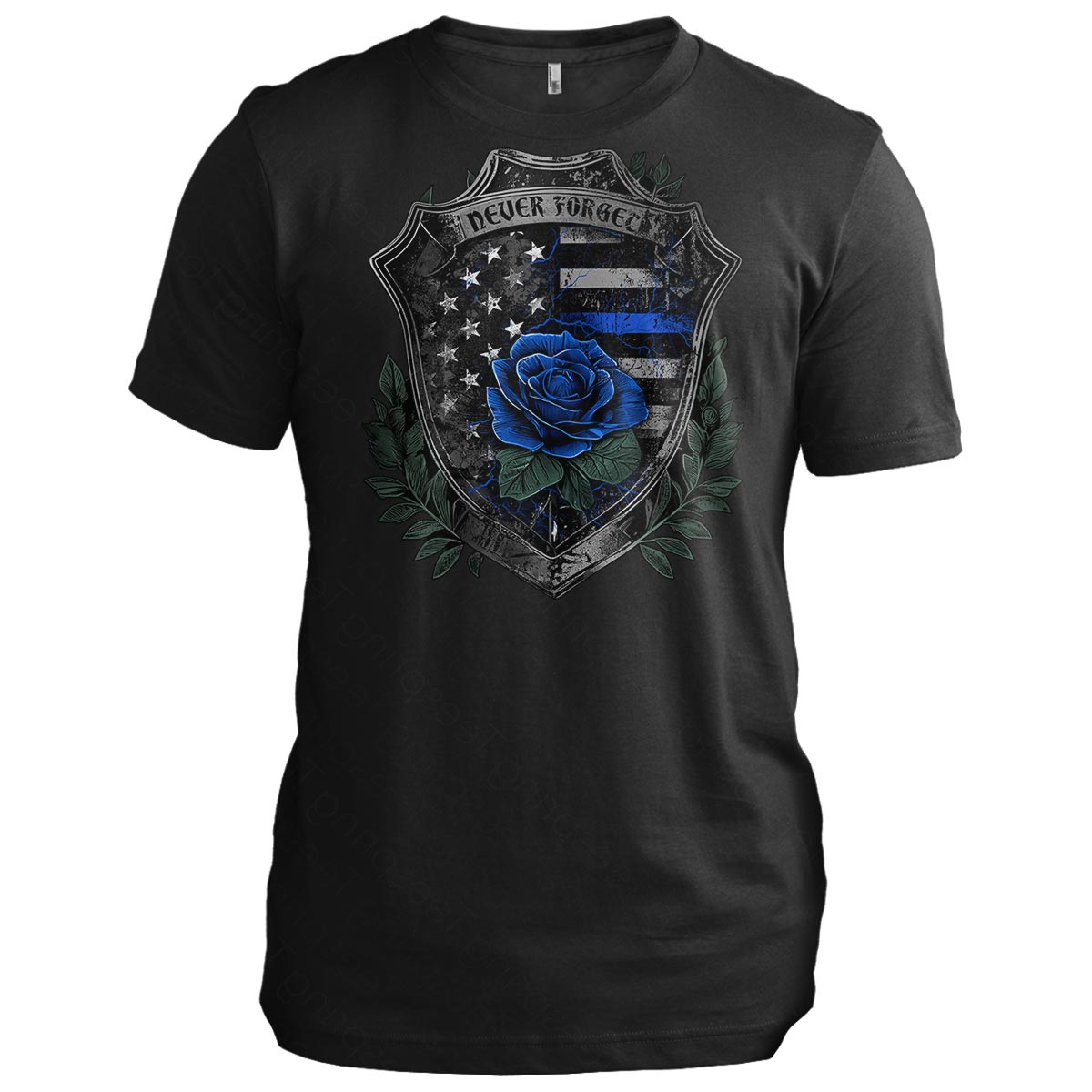 Never Forget Rose Shield