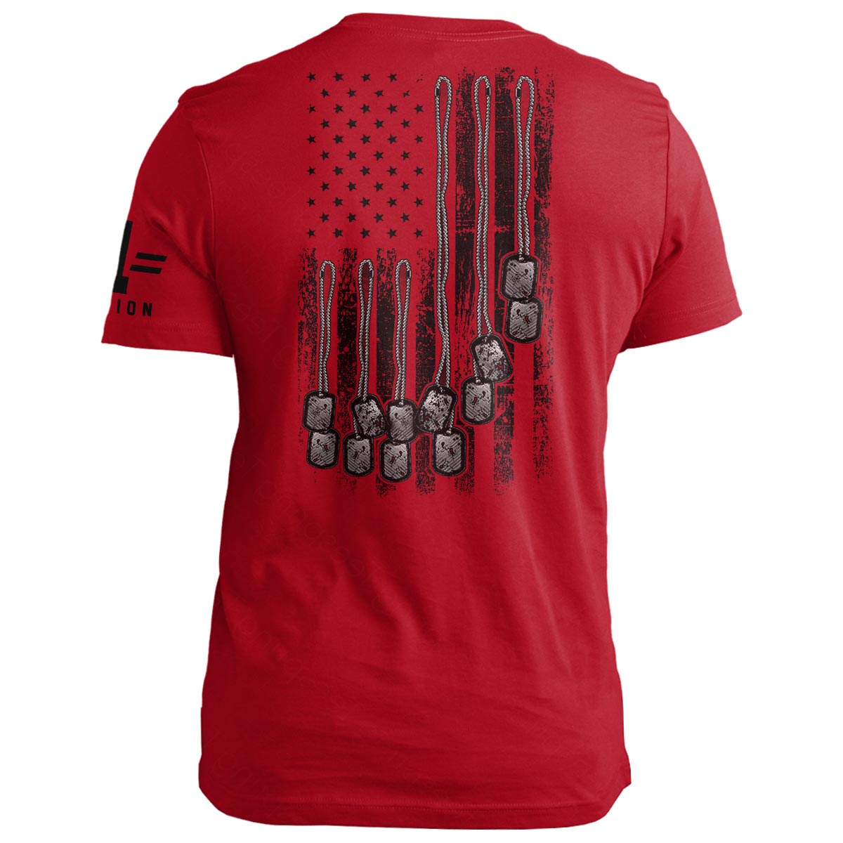 Red Friday: Dog Tag Flag