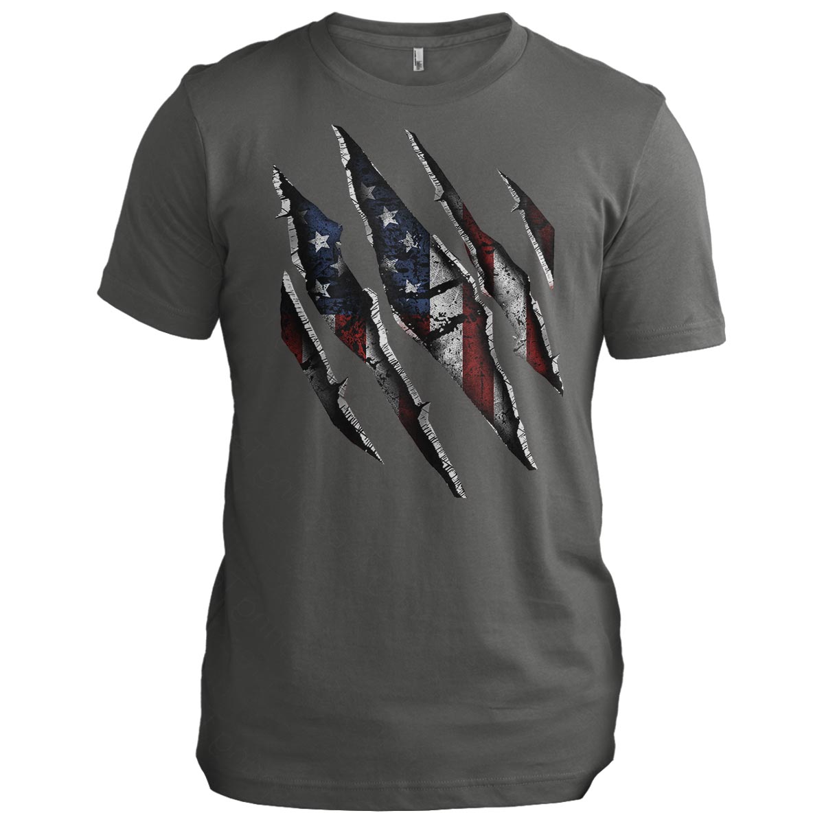 American Flag Claw Through