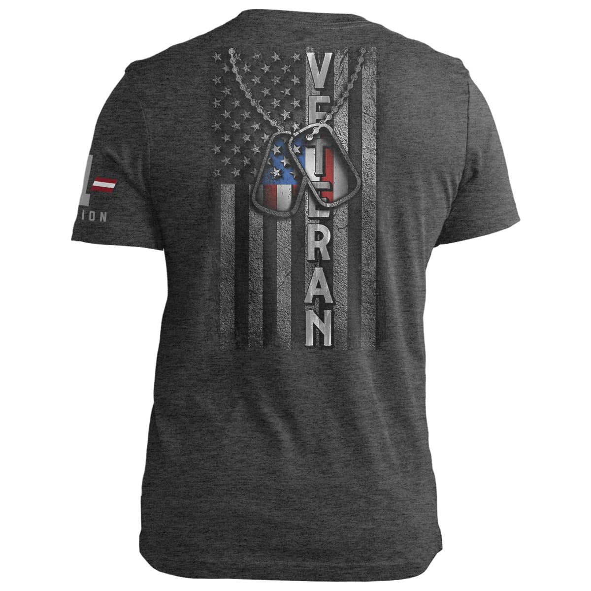 Veteran Dog Tags Flag