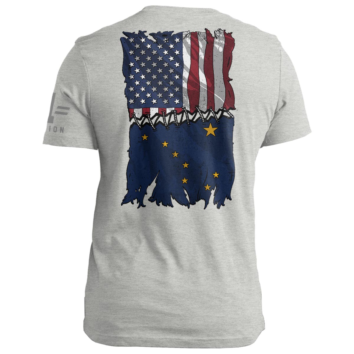 Alaska Stitch Flag USA