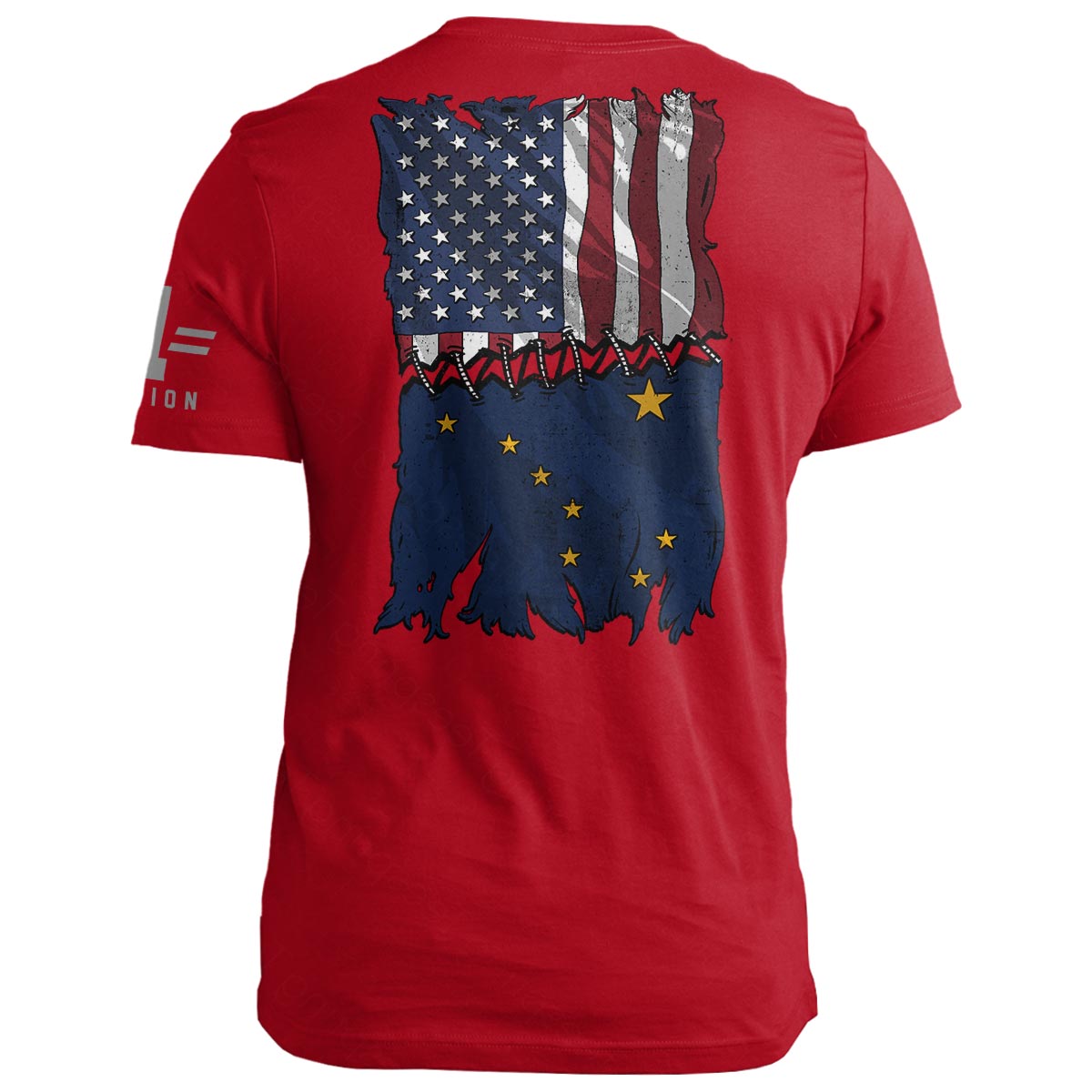 Alaska Stitch Flag USA