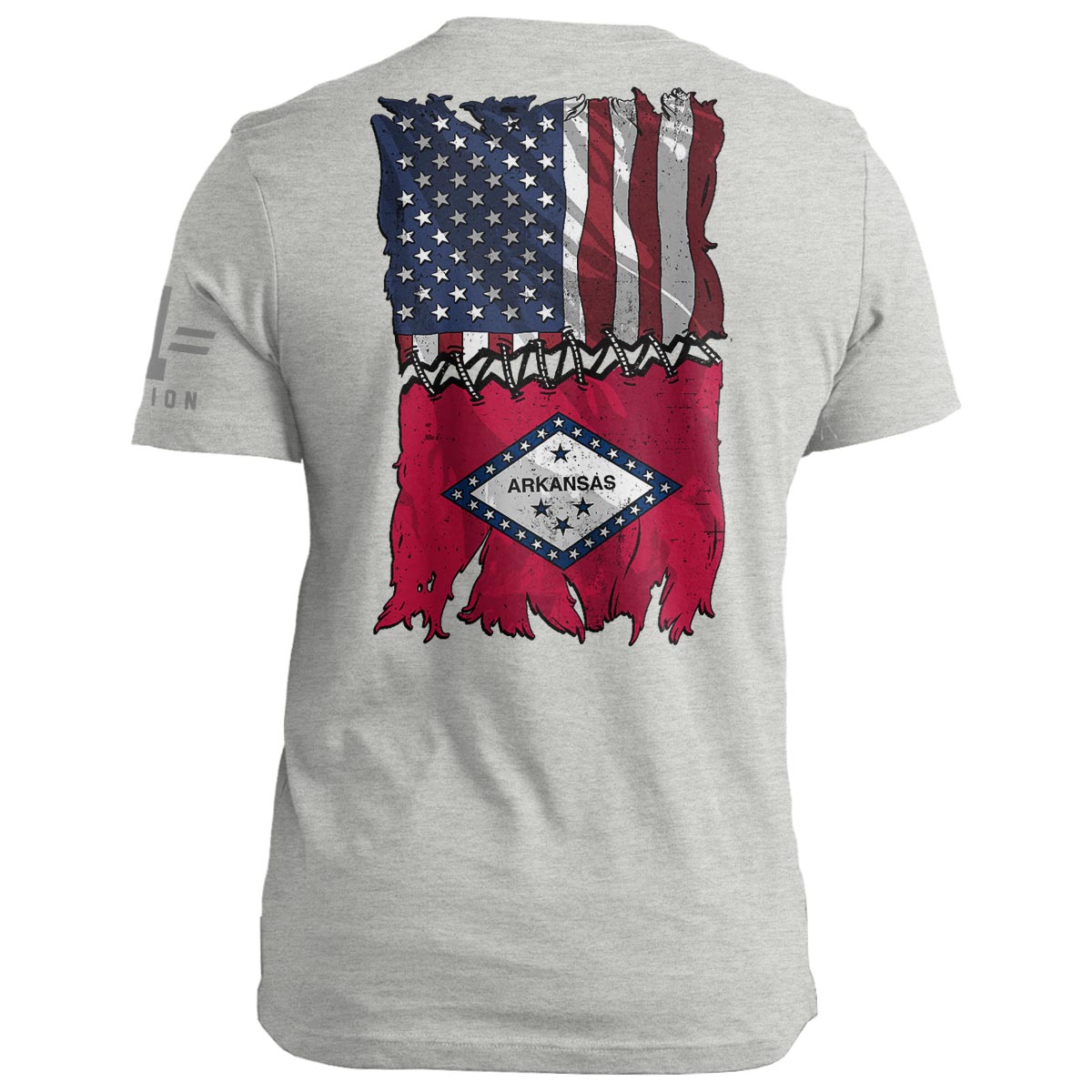 Arkansas Stitch Flag USA