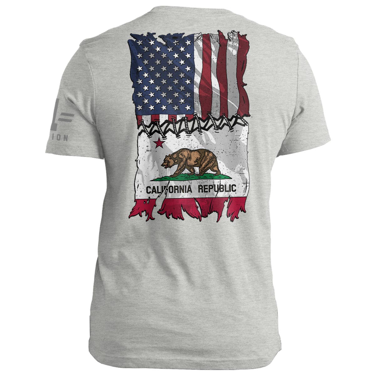 California Stitch Flag USA