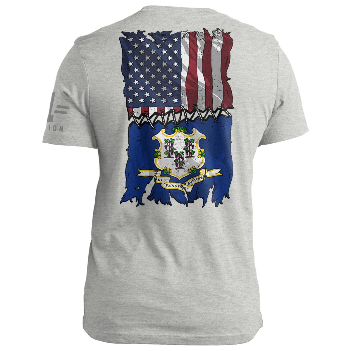 Connecticut Stitch Flag USA