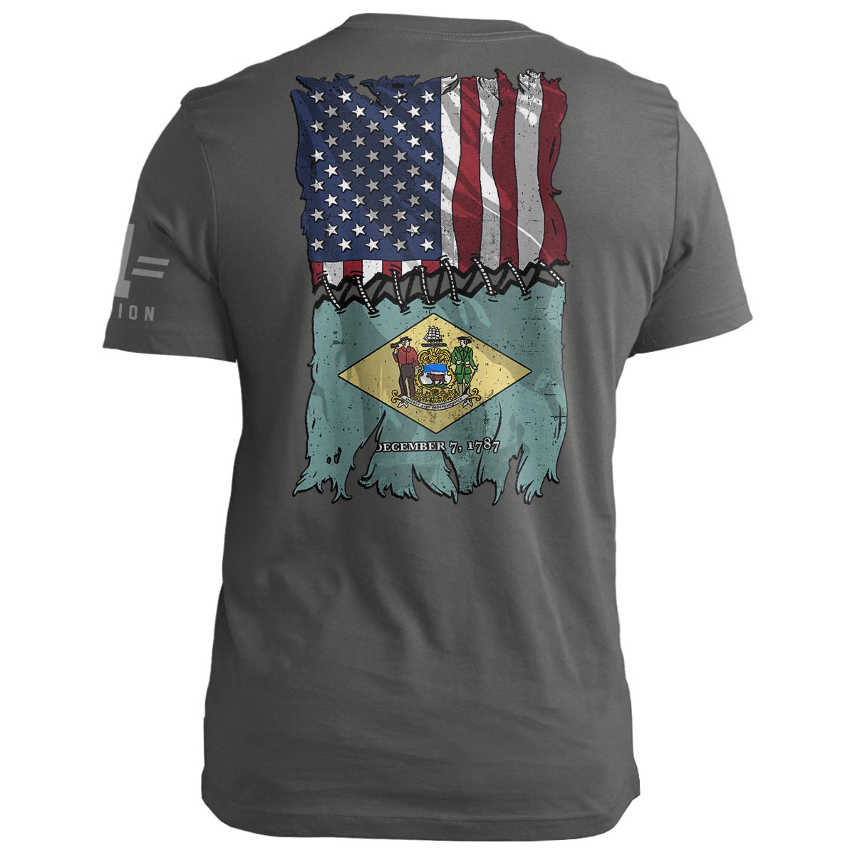 Delaware Stitch Flag USA