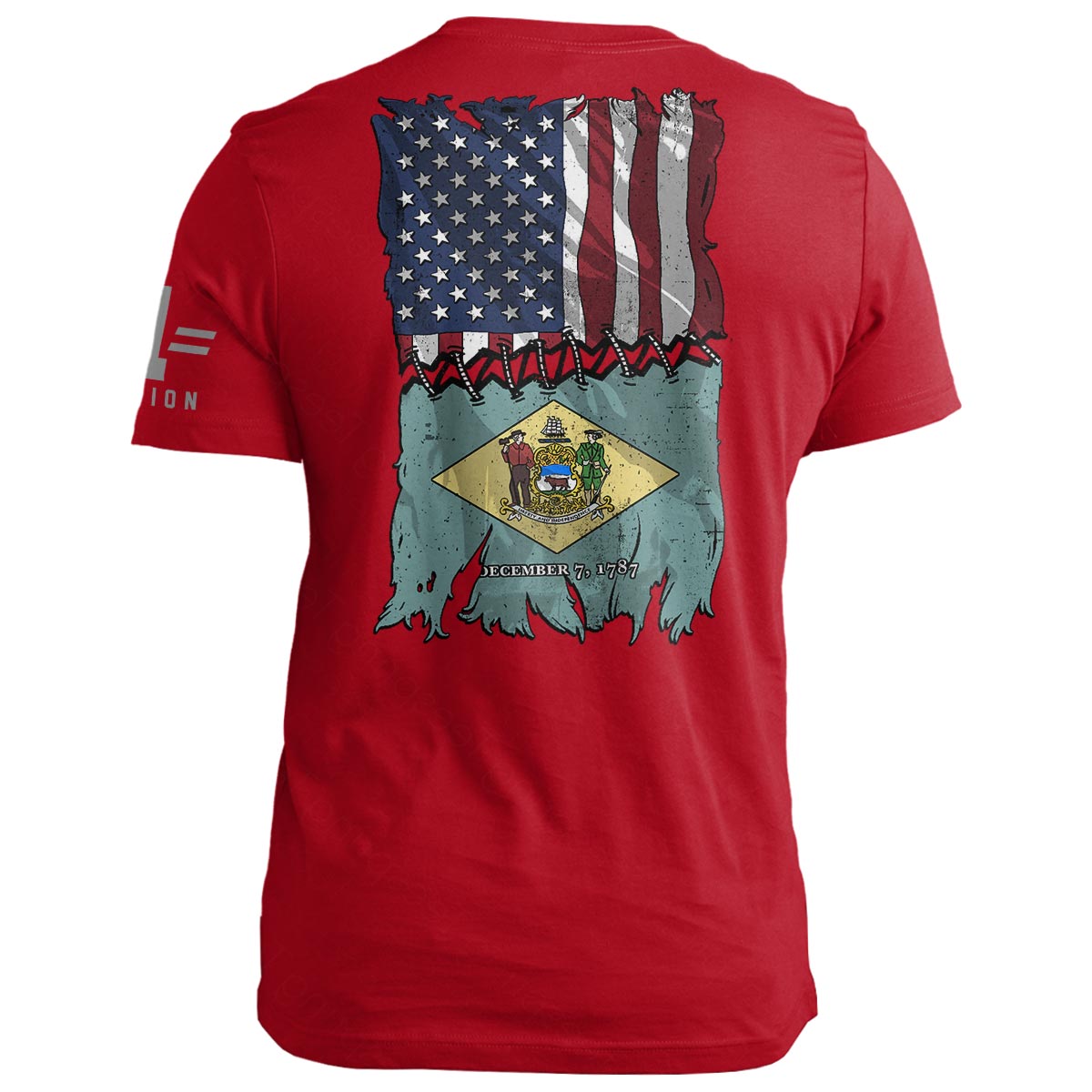 Delaware Stitch Flag USA