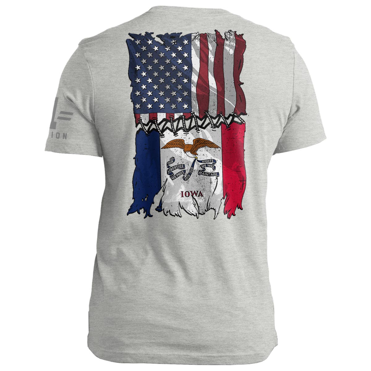 Iowa Stitch Flag USA