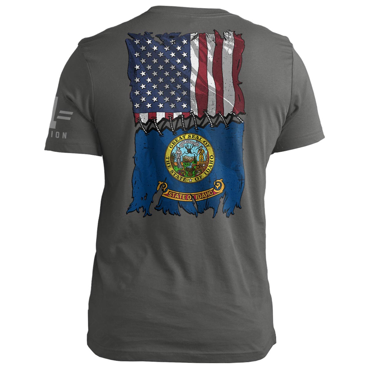 Idaho Stitch Flag USA