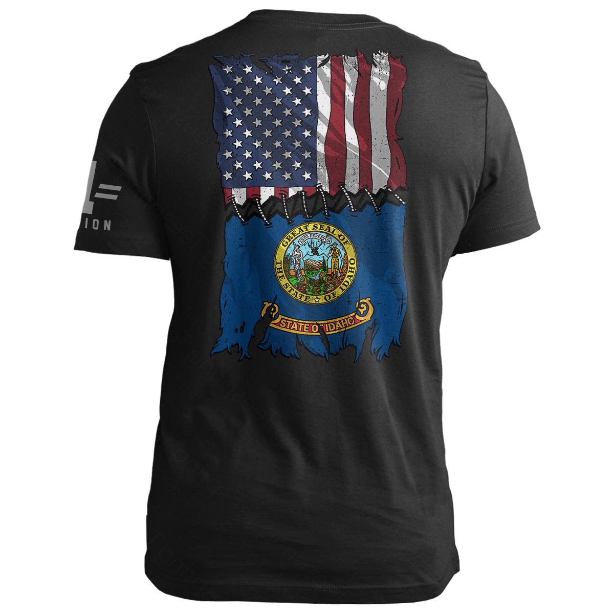 Idaho Stitch Flag USA