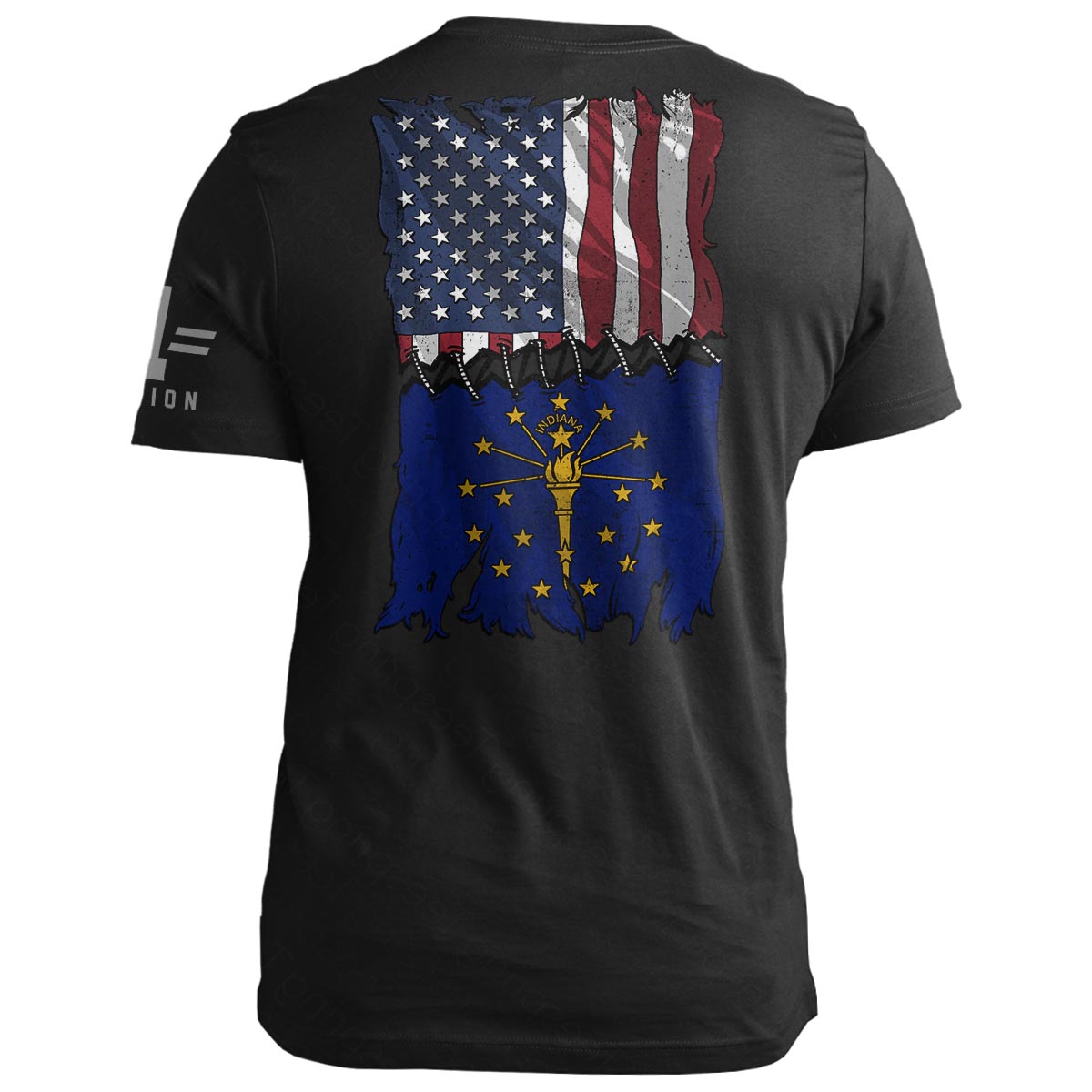 Indiana Stitch Flag USA