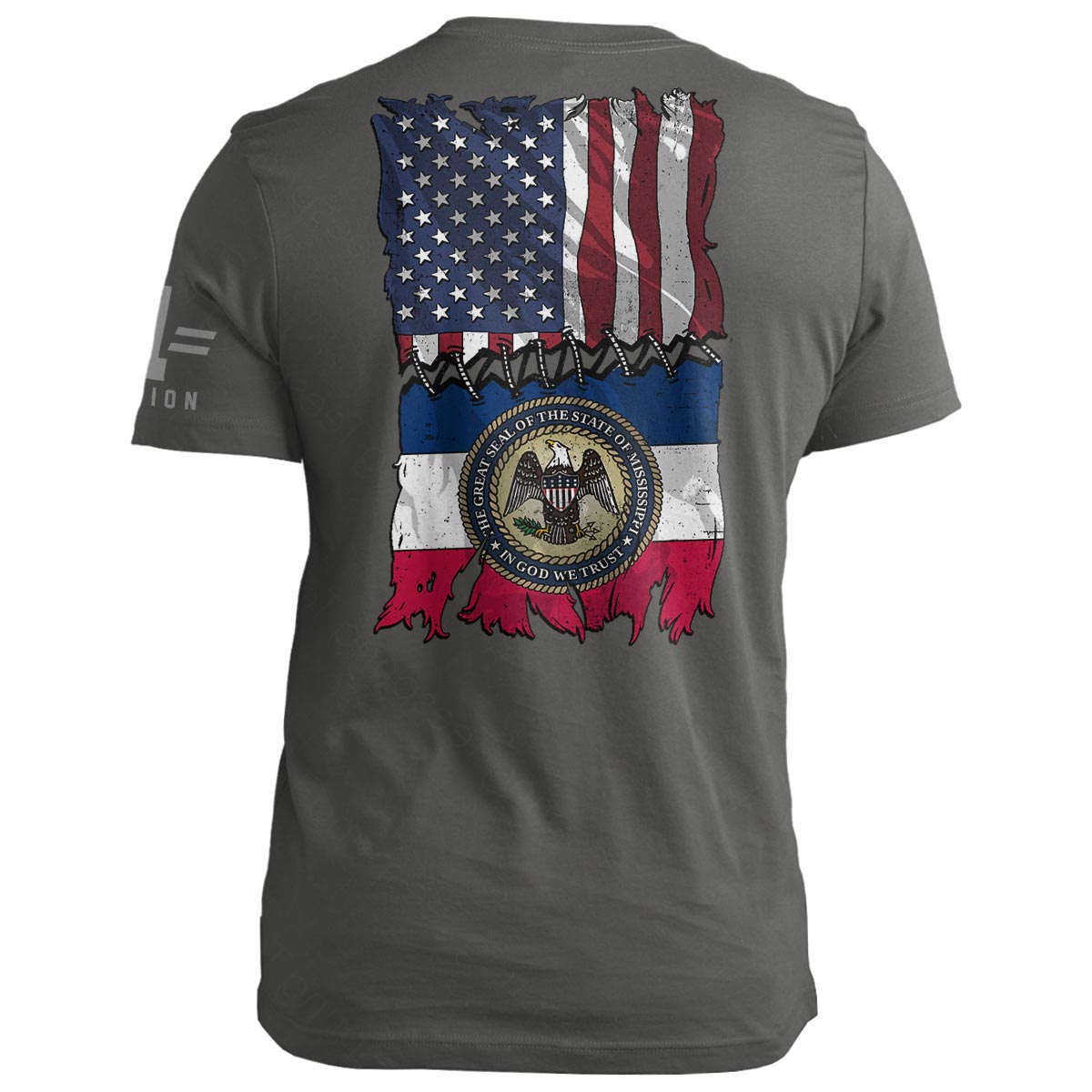 Mississippi Stitch Flag USA
