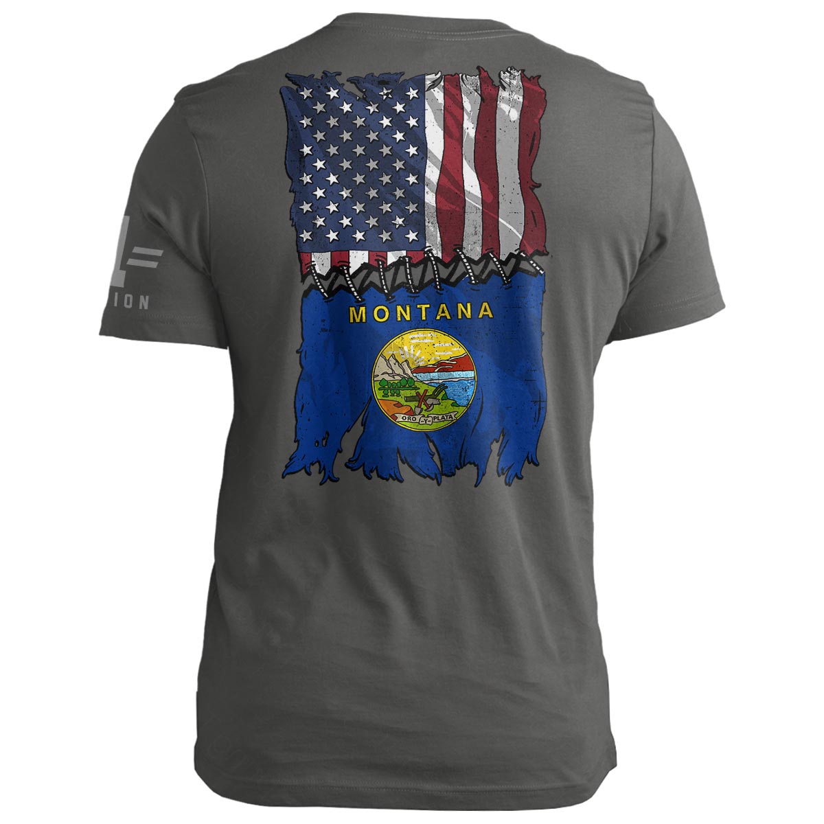 Montana Stitch Flag USA