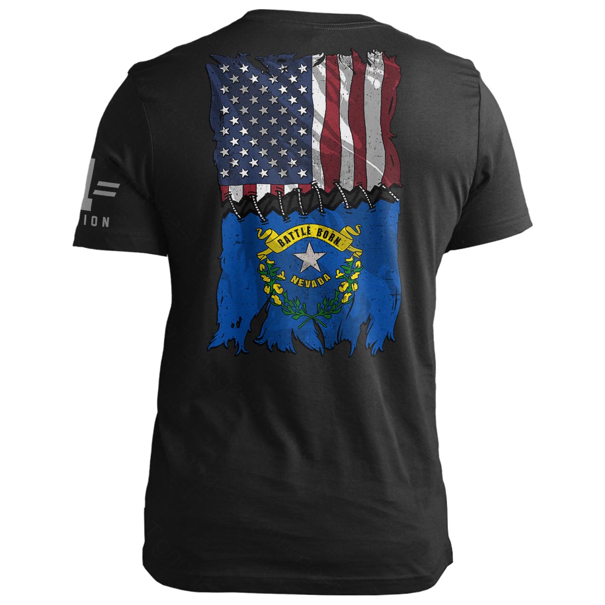 Nevada Stitch Flag USA