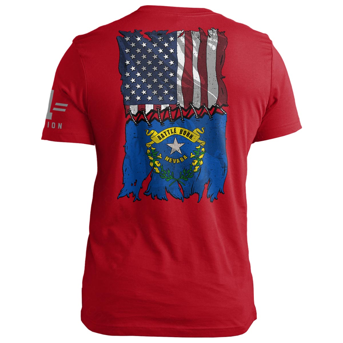 Nevada Stitch Flag USA