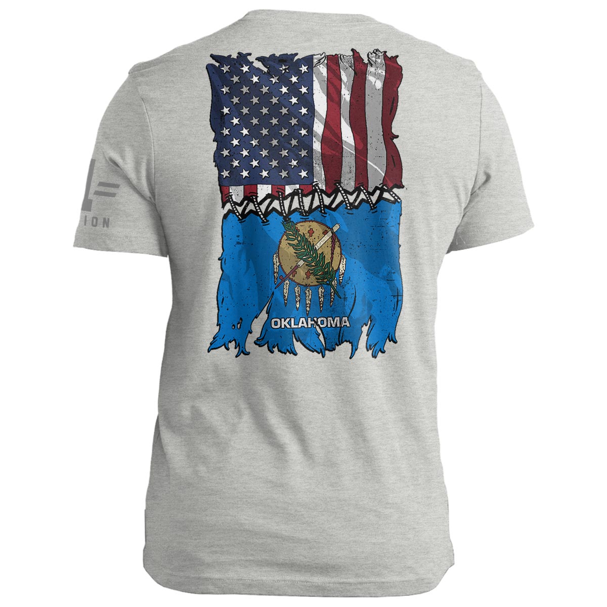 Oklahoma Stitch Flag USA