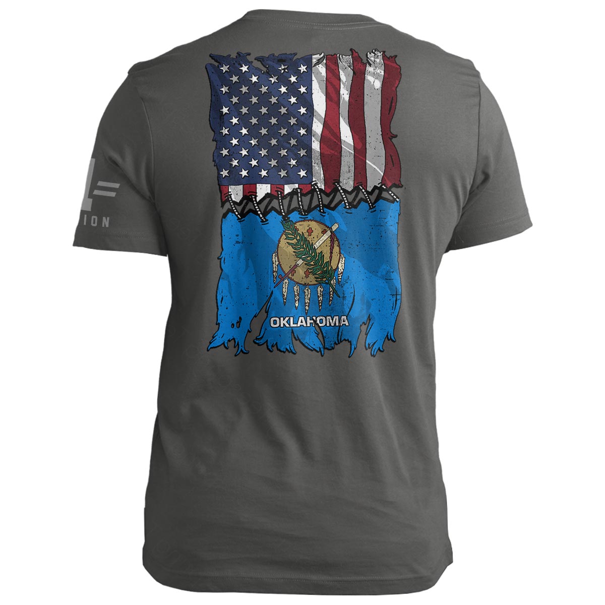 Oklahoma Stitch Flag USA