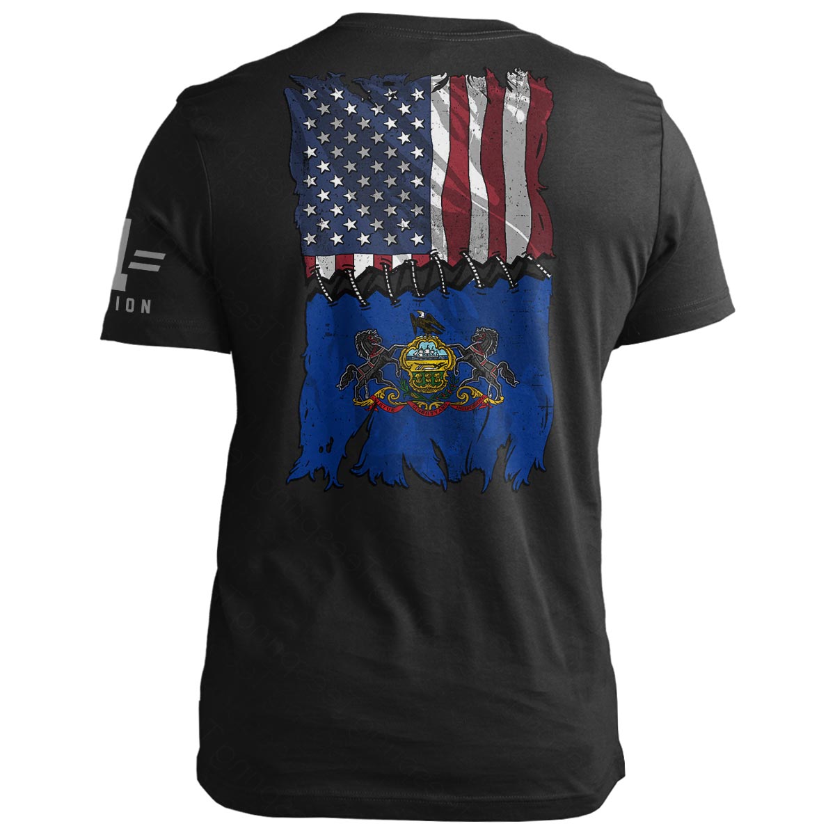 Pennsylvania Stitch Flag USA