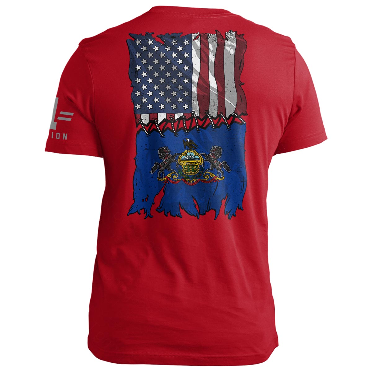 Pennsylvania Stitch Flag USA