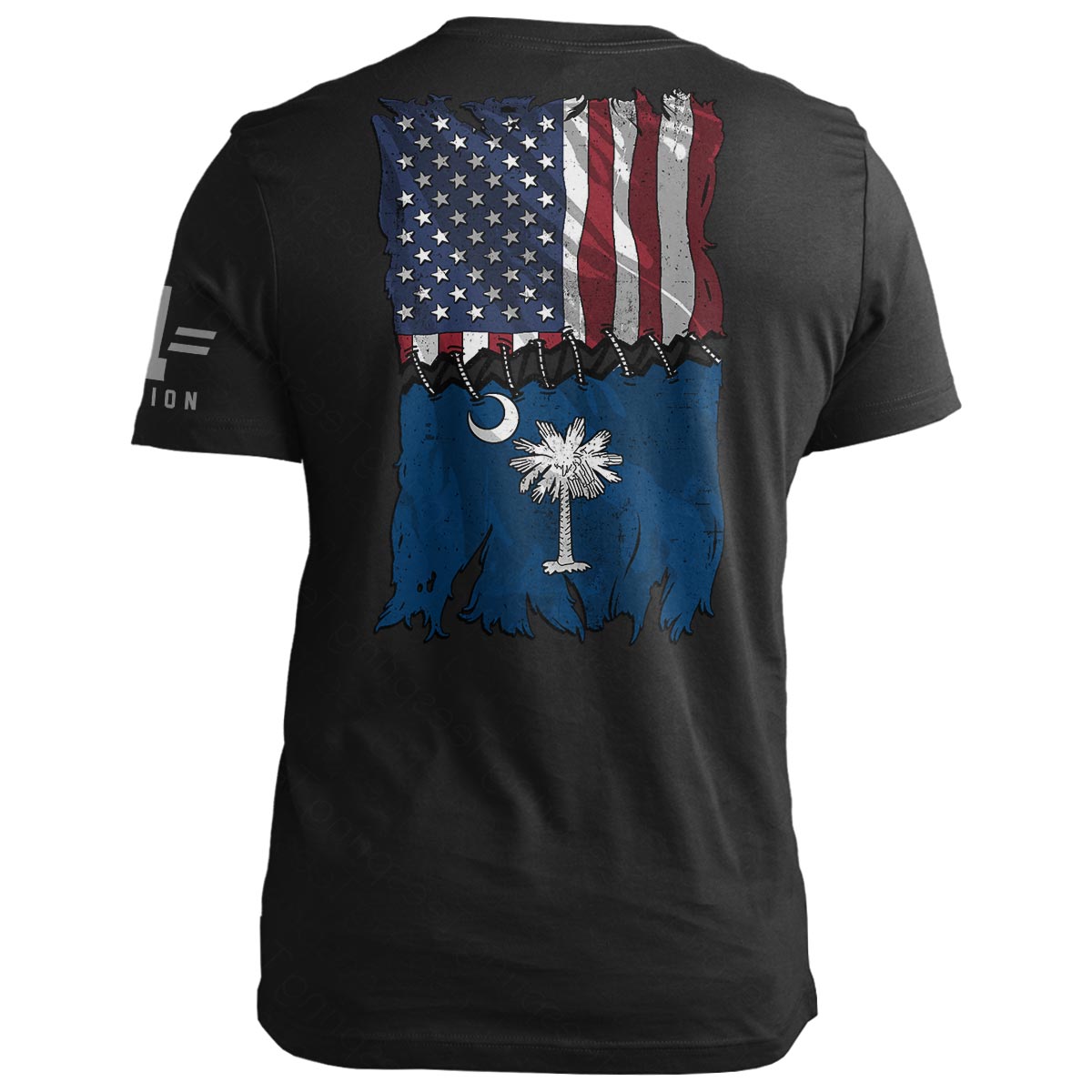 South Carolina Stitch Flag USA