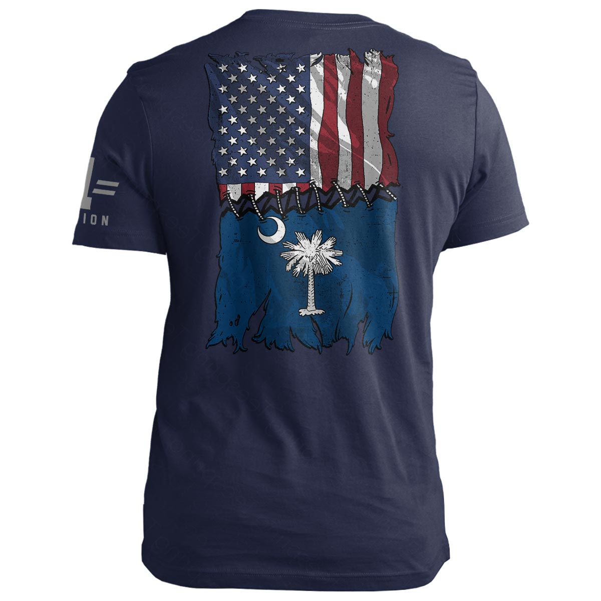 South Carolina Stitch Flag USA