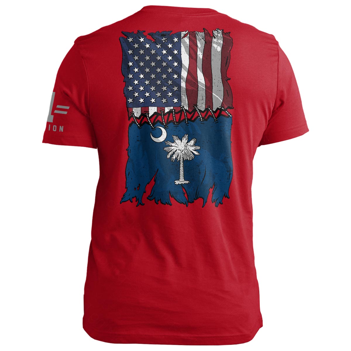 South Carolina Stitch Flag USA
