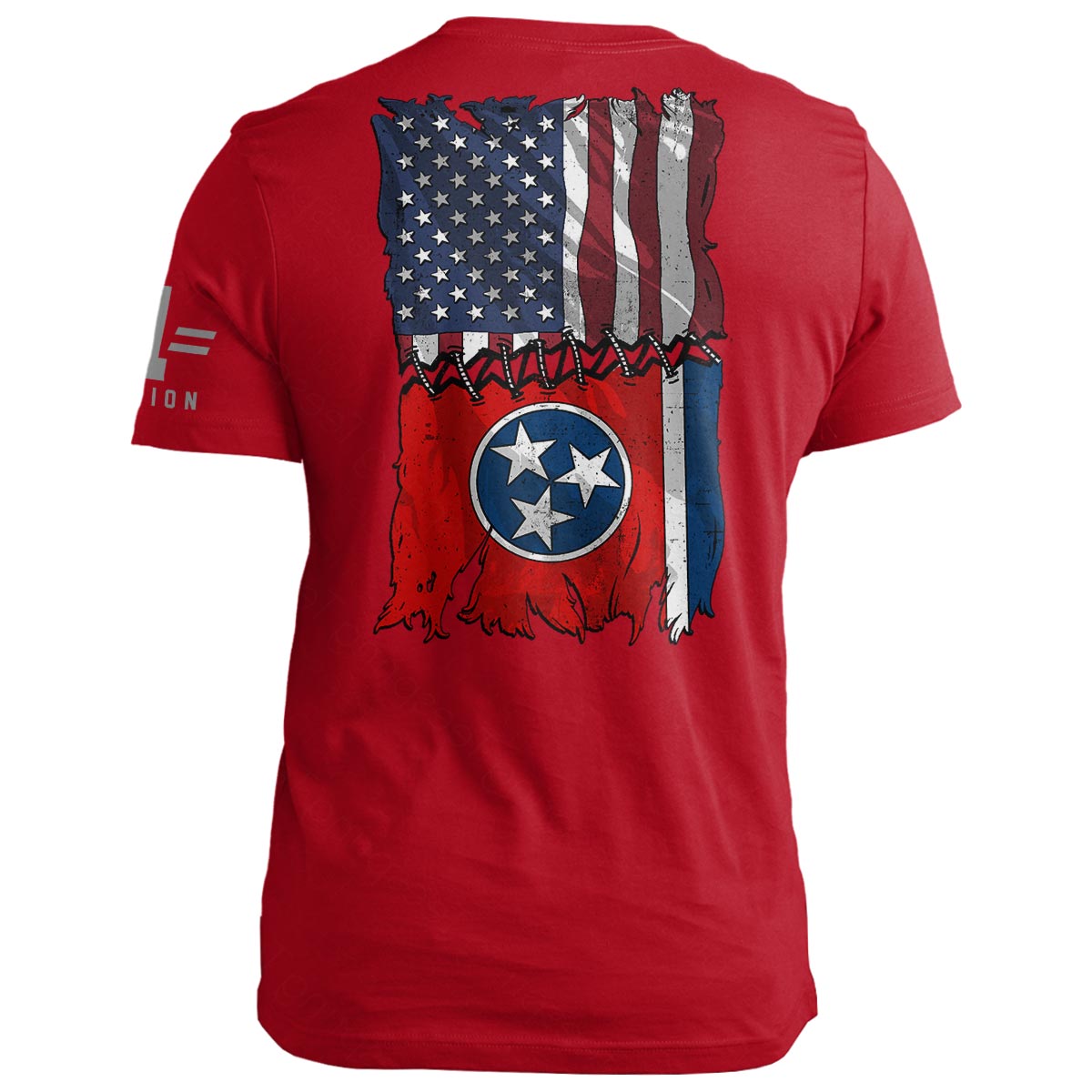 Tennessee Stitch Flag USA