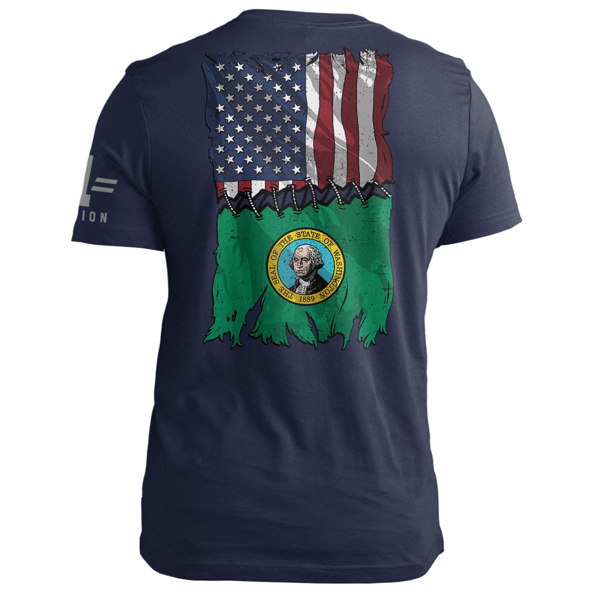 Washington Stitch Flag USA