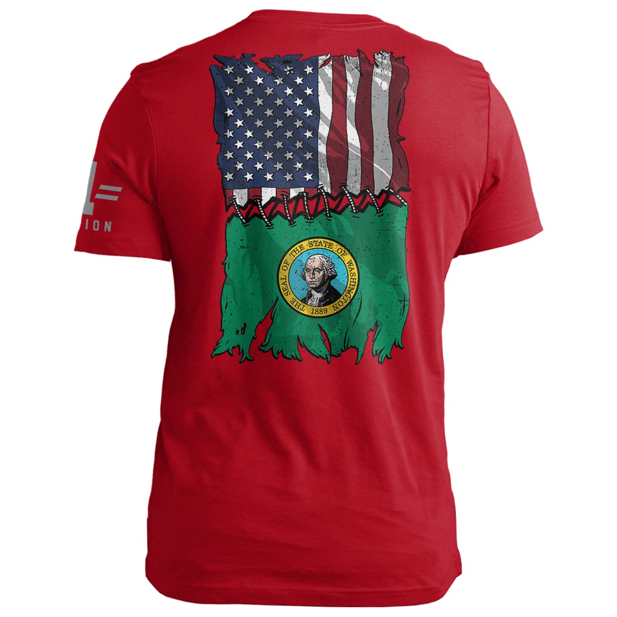 Washington Stitch Flag USA