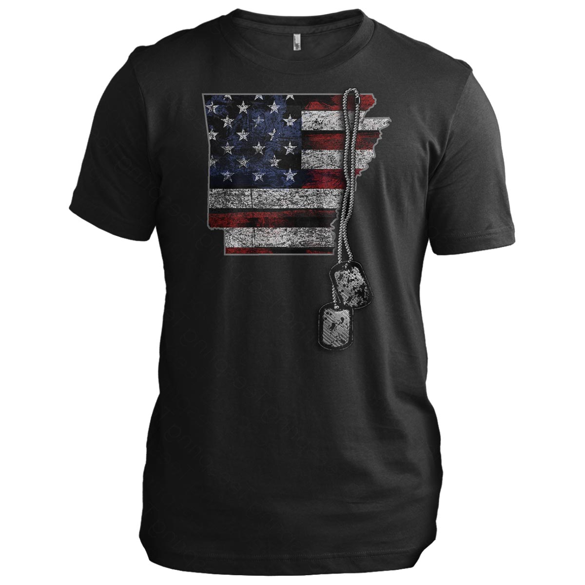 Arkansas Veteran Dog Tags