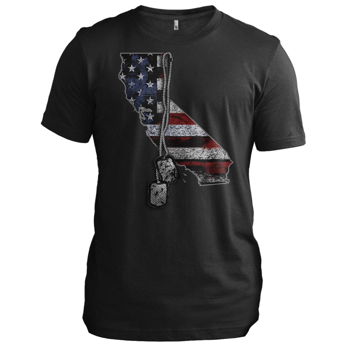 California Veteran Dog Tags