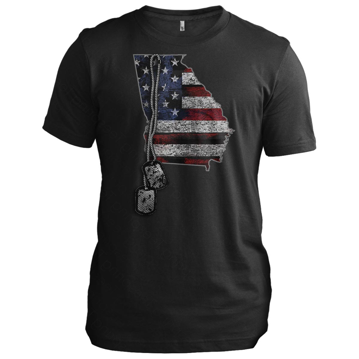 Georgia Veteran Dog Tags