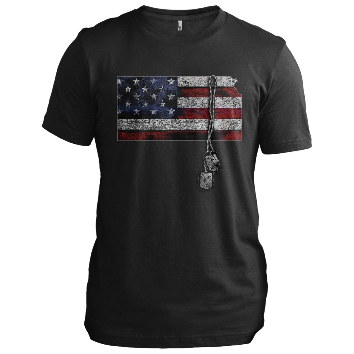 Kansas Veteran Dog Tags