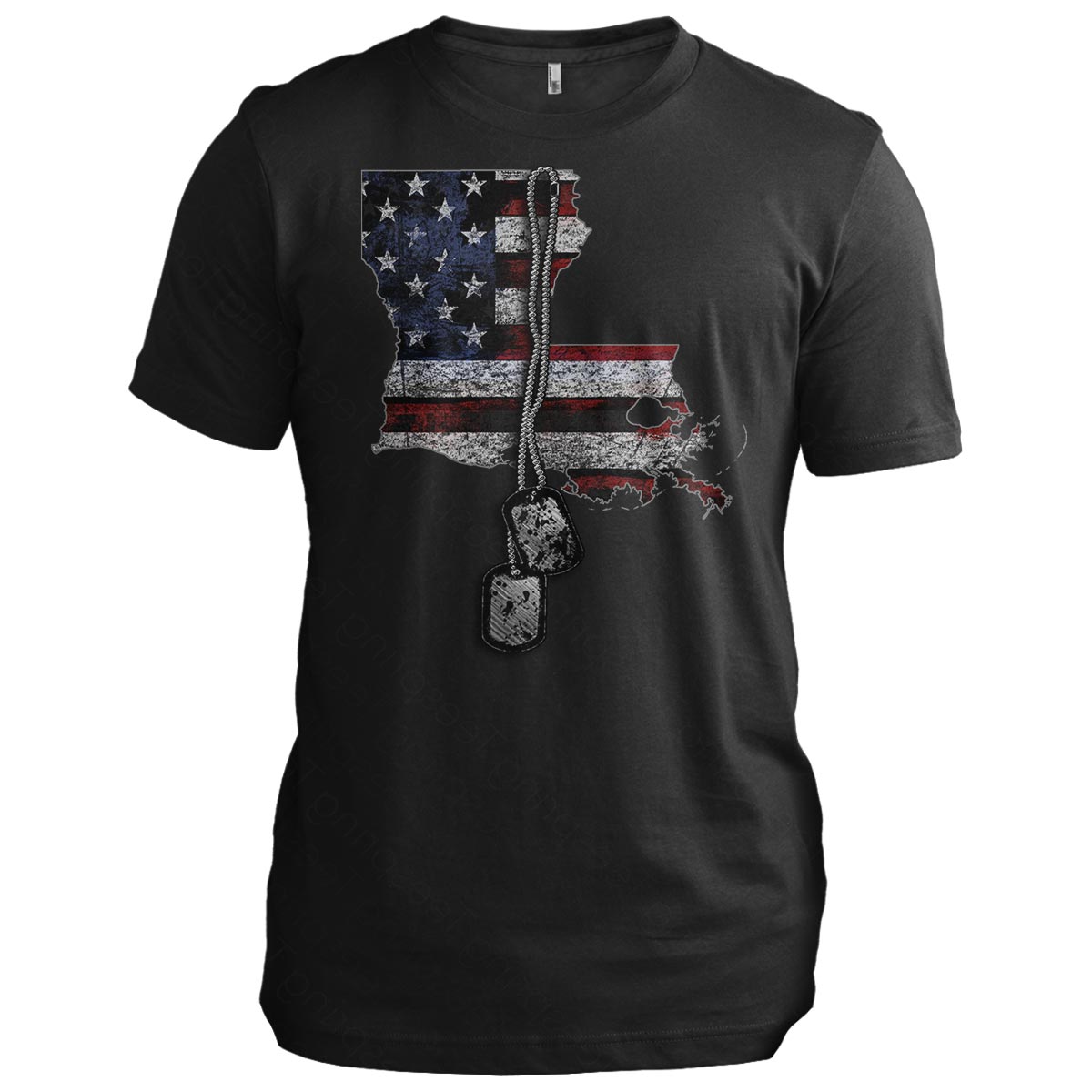 Louisiana Veteran Dog Tags