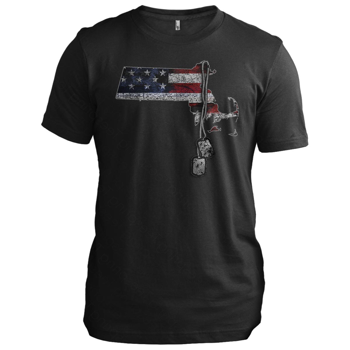 Massachusetts Veteran Dog Tags