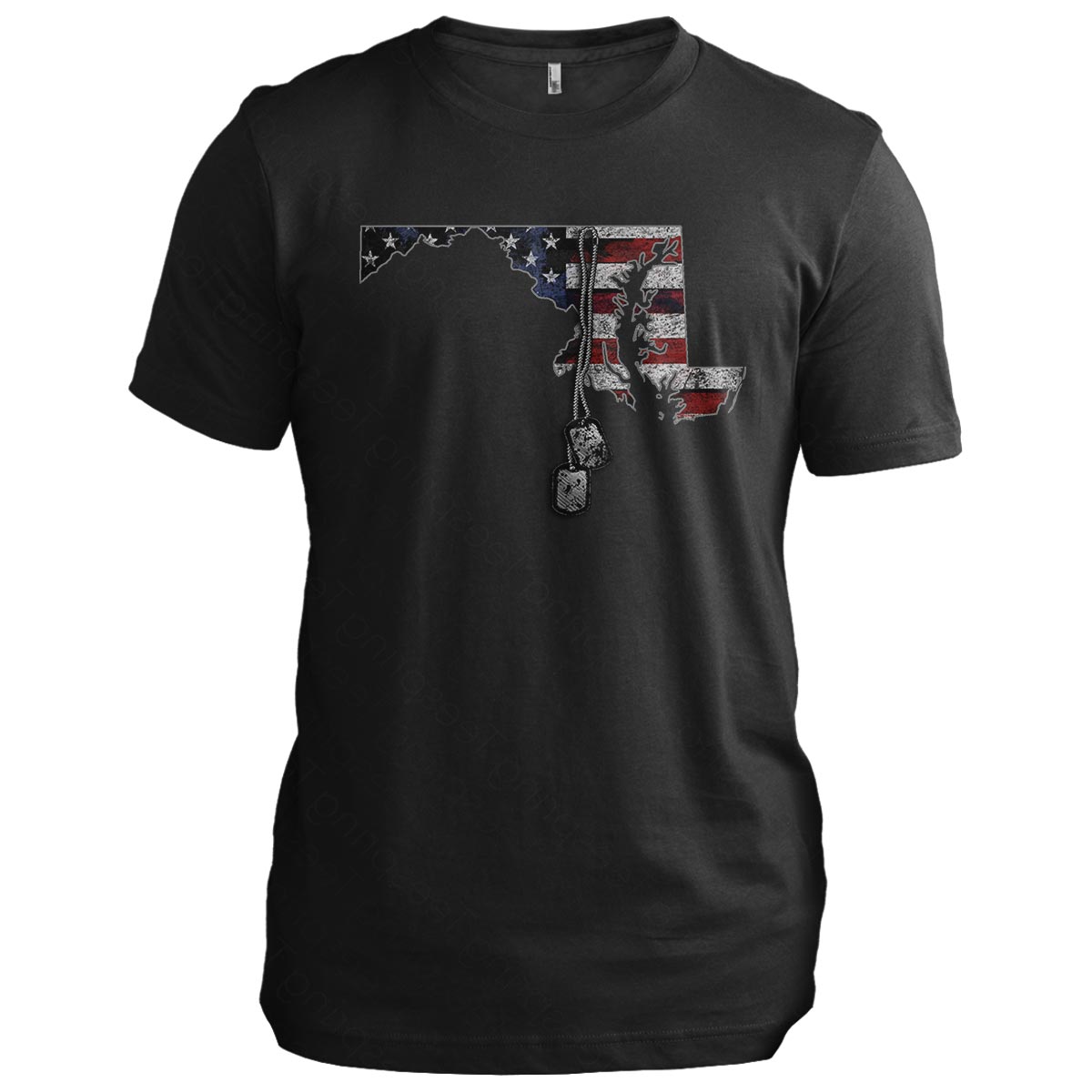 Maryland Veteran Dog Tags