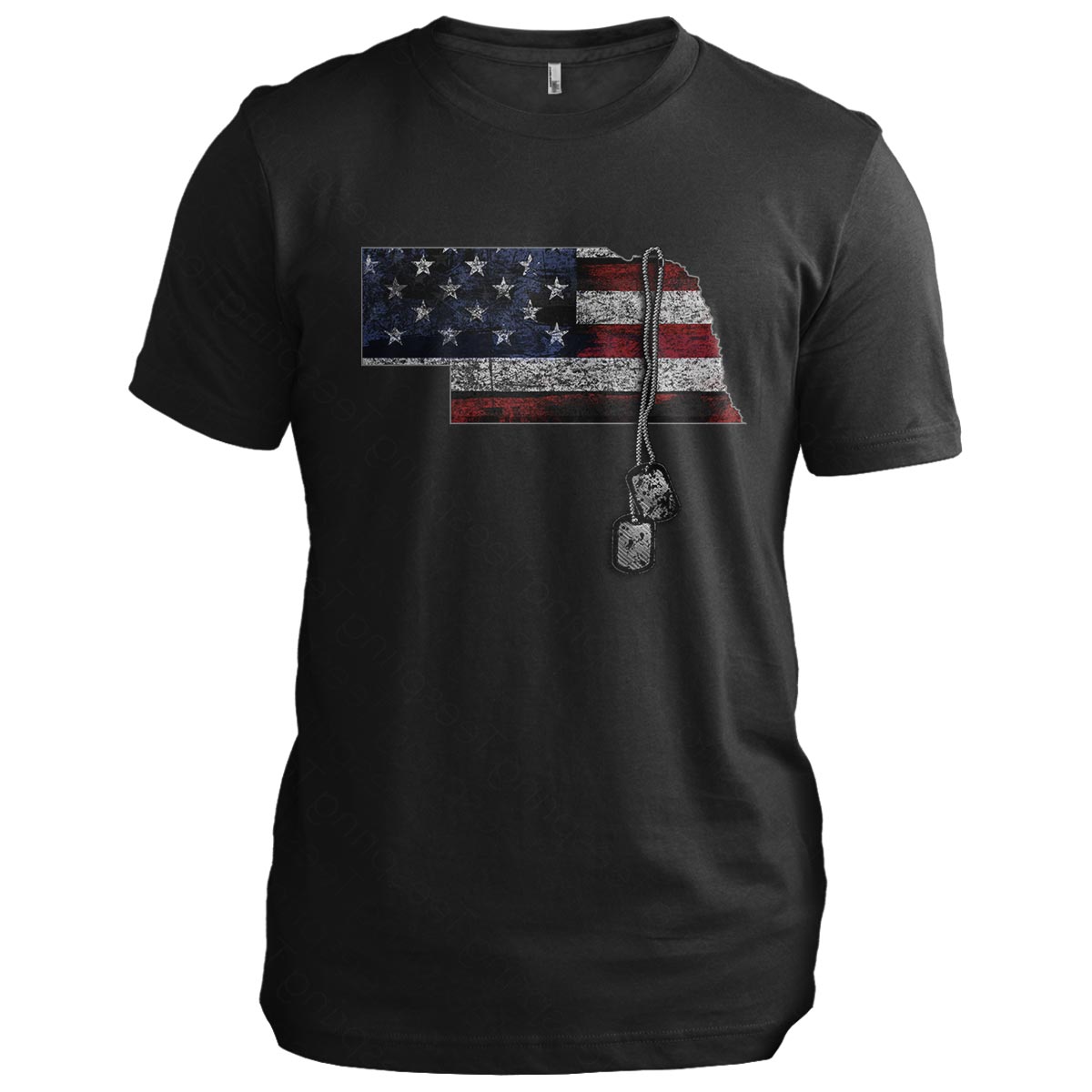 Nebraska Veteran Dog Tags
