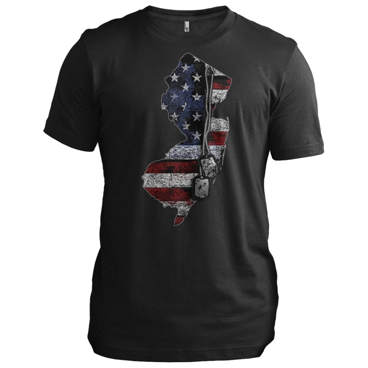 New Jersey Veteran Dog Tags