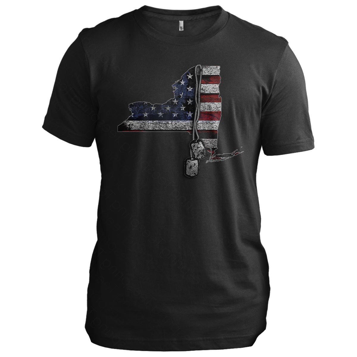 New York Veteran Dog Tags