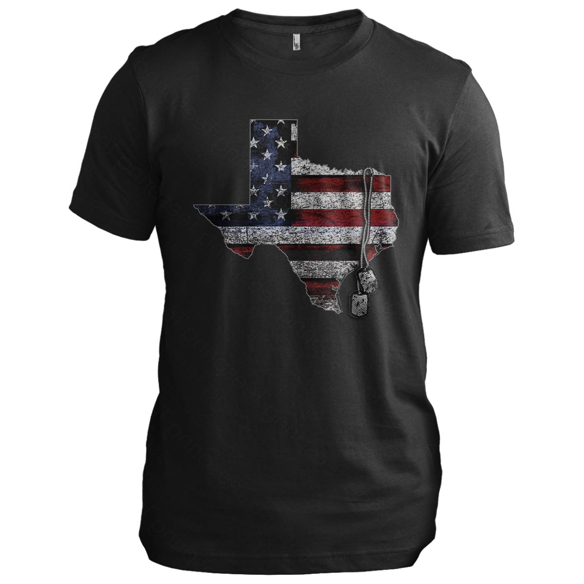 Texas Veteran Dog Tags