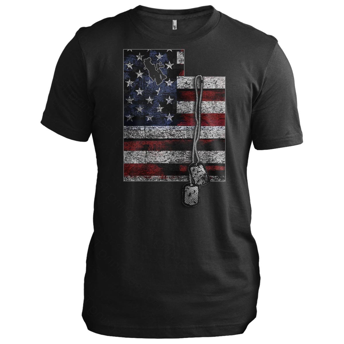 Utah Veteran Dog Tags