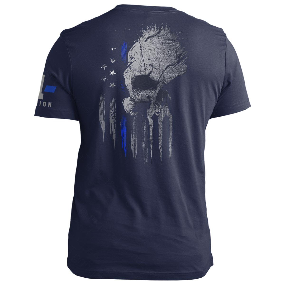 Vert Skull Thin Blue Line