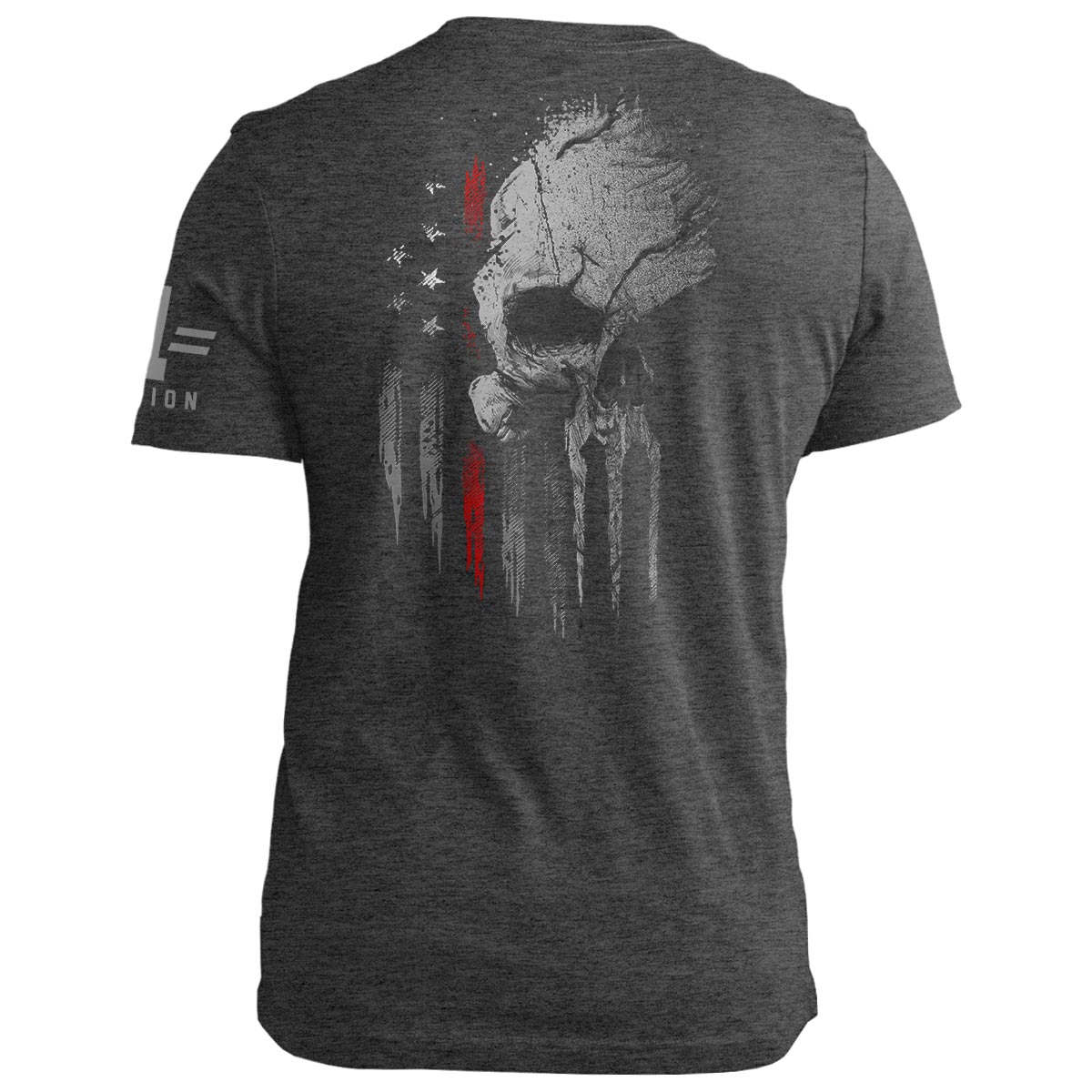 Vert Skull Thin Red Line